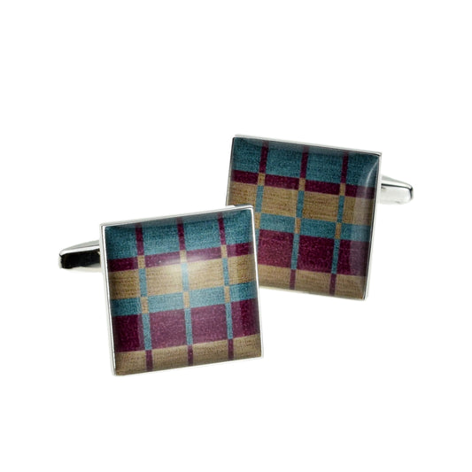 Retro Squares Design Cufflinks | Ashton and Finch