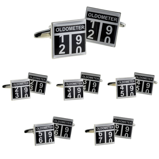 Oldometer Turning Design Cufflinks | Ashton and Finch