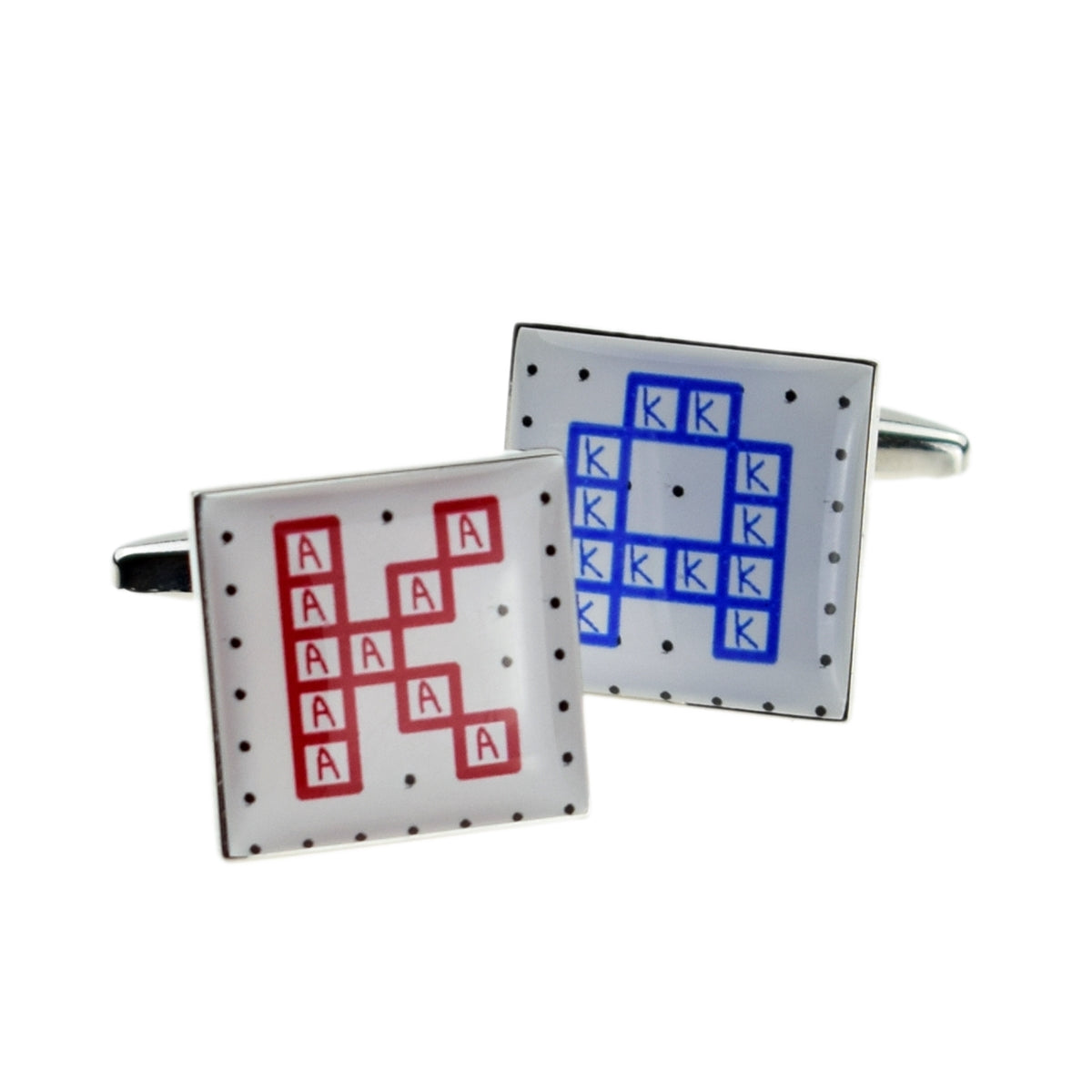 Personalised Initials Cufflinks, His & Heres initials merged together | Ashton and Finch