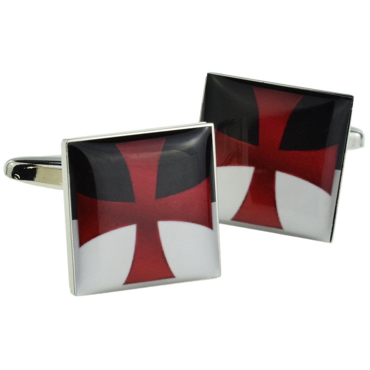 Ornate Knights Templar Cross Design Cufflinks | Ashton and Finch