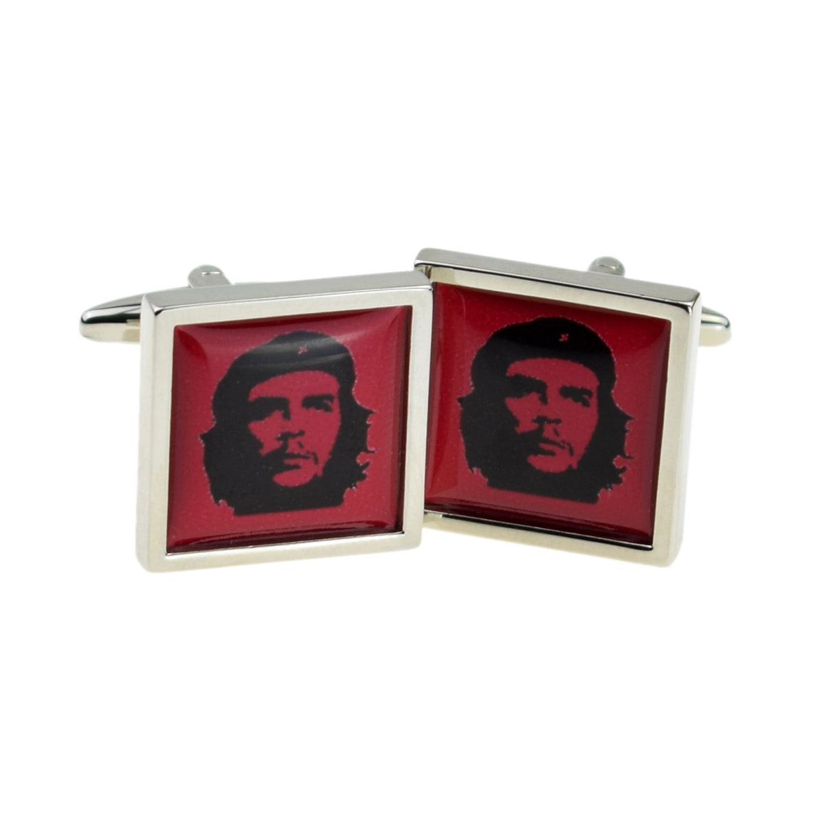 Che Guevara Square Cufflinks with Border | Ashton and Finch