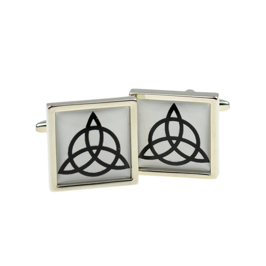 Triquetra Design Cufflinks | Ashton and Finch