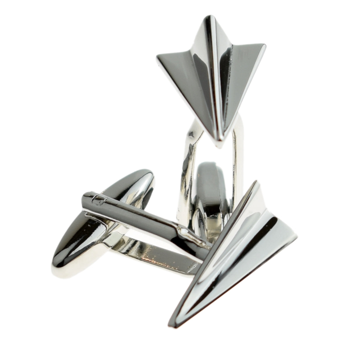 Folded Paper Plane Aeroplane Cufflinks.  Themed for 1st Anniversary Paper | Ashton and Finch