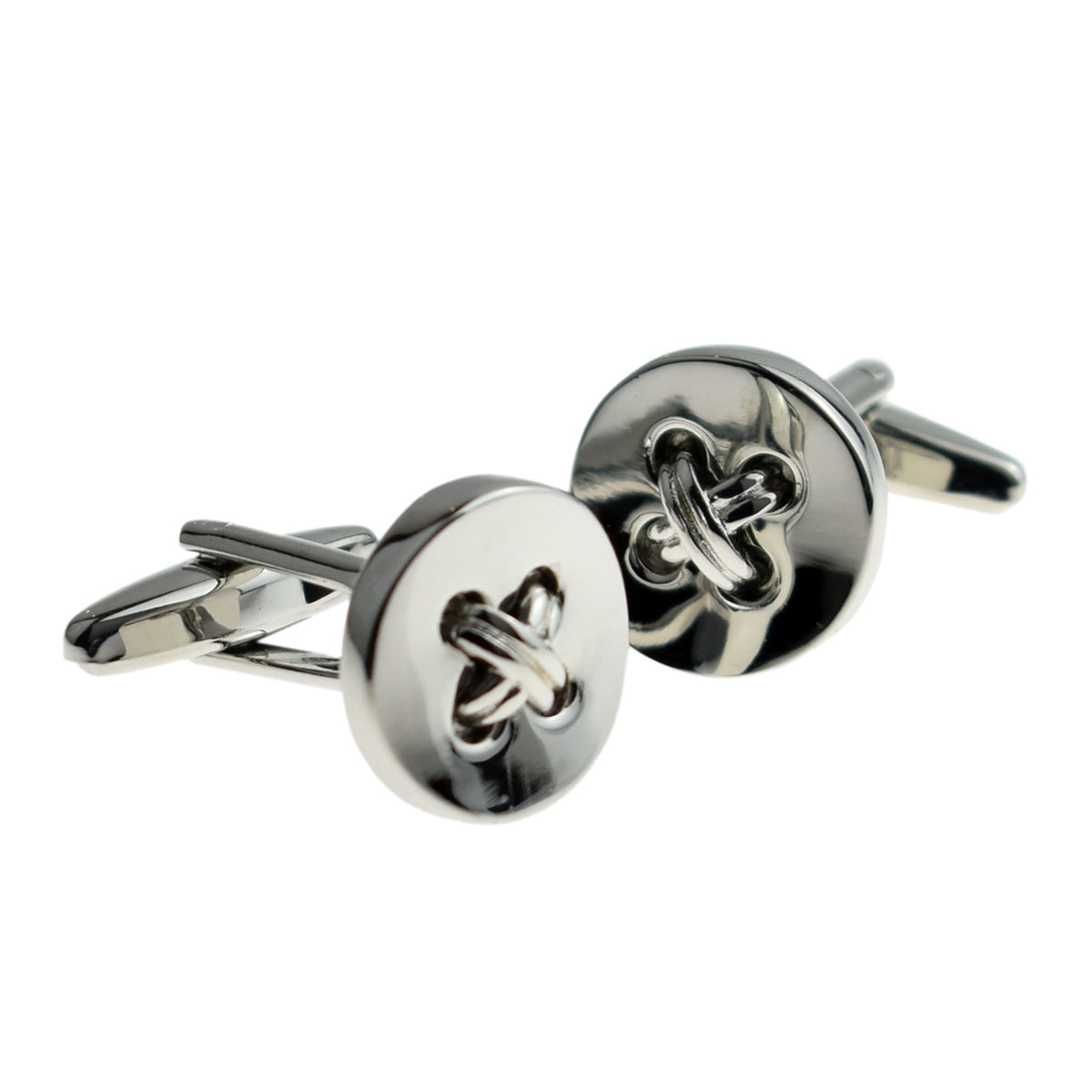 Stitched Button Cufflinks | Ashton and Finch