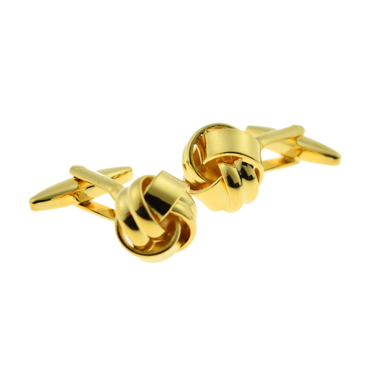 Gold Plated Knot Classic Cufflinks | Ashton and Finch