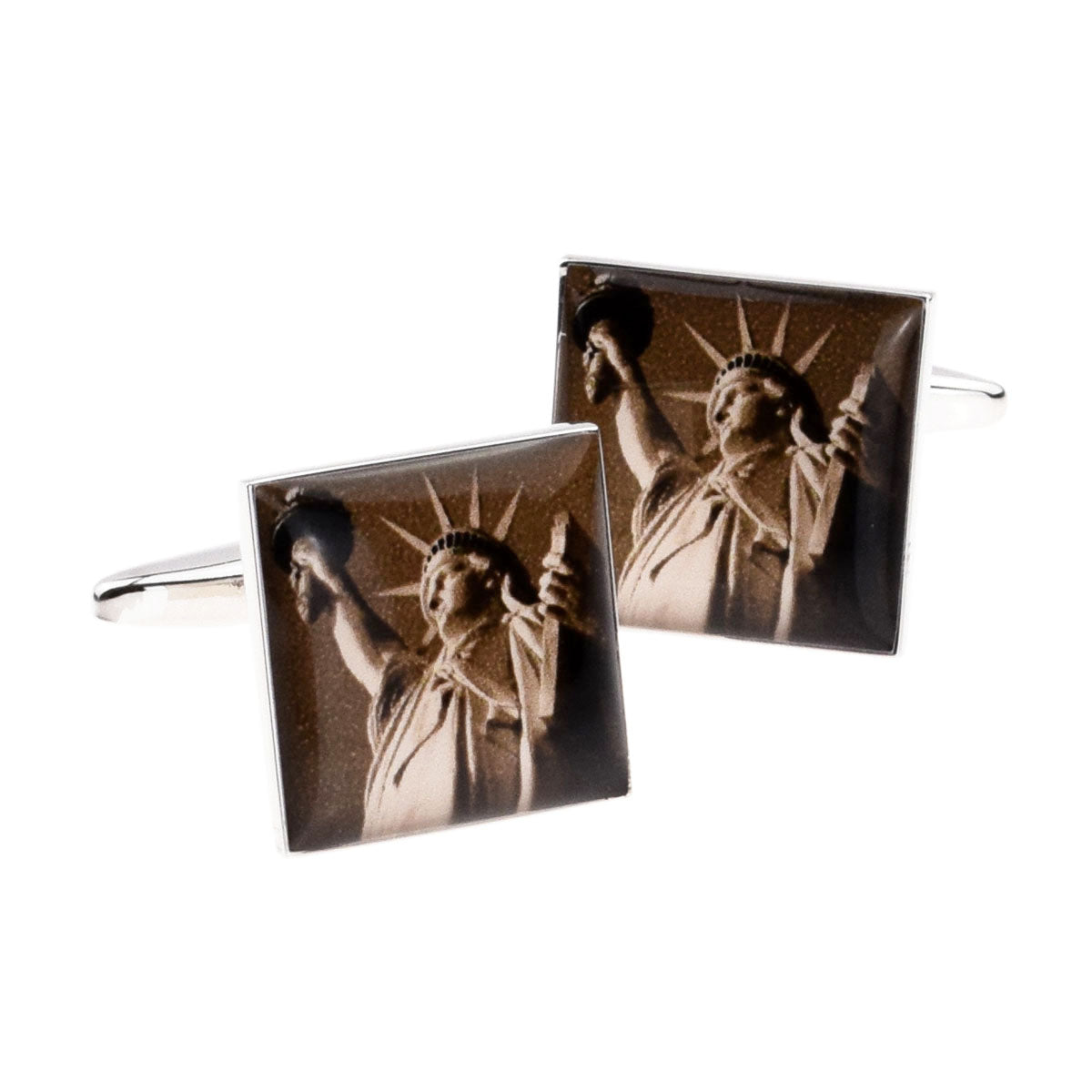 USA American Statue of Liberty Cufflinks | Ashton and Finch