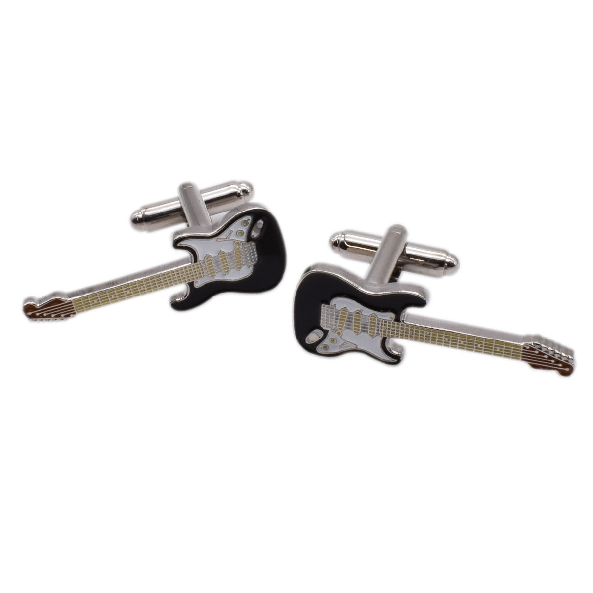 Black and White Guitar Cufflinks | Ashton and Finch