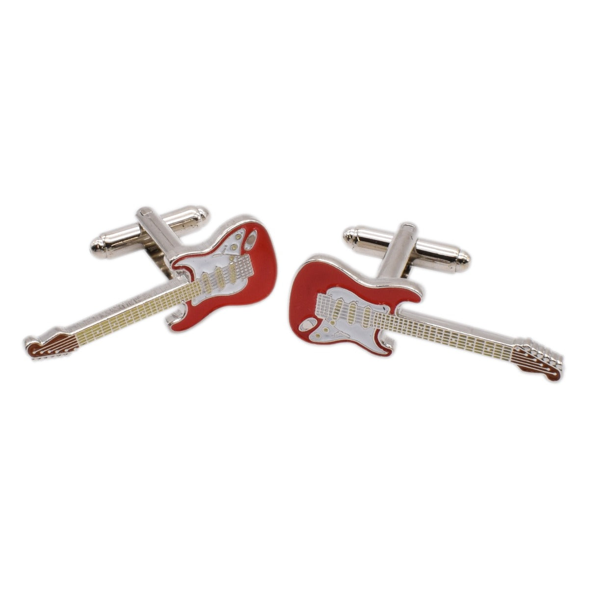 Red Guitar Cufflinks | Ashton and Finch
