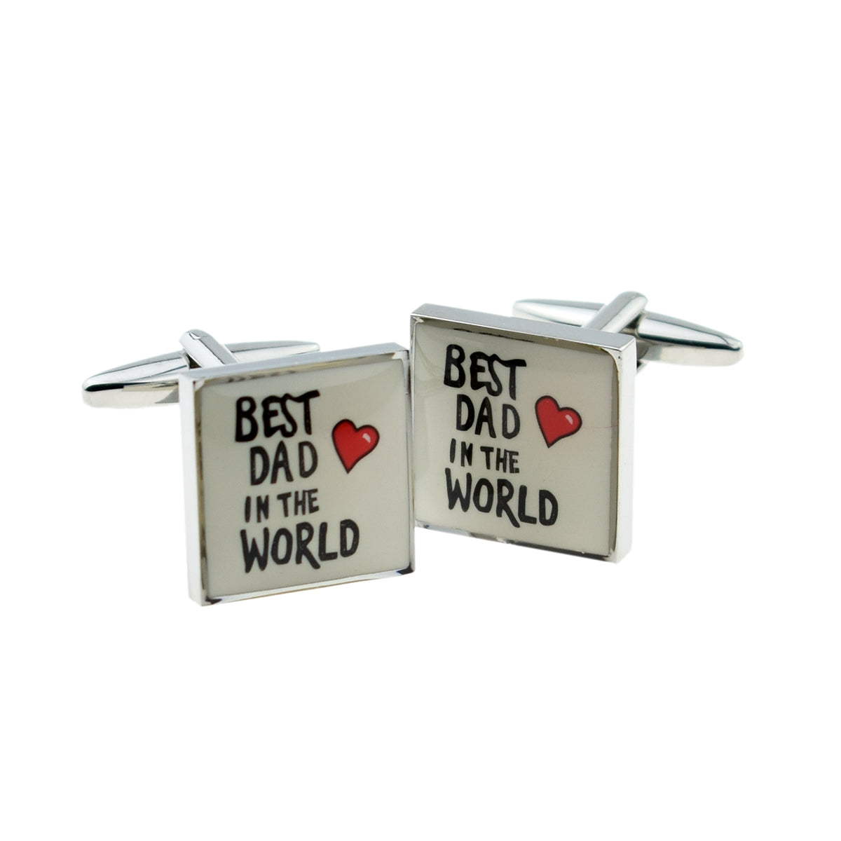 Best Dad in the World fathers Cufflinks | Ashton and Finch