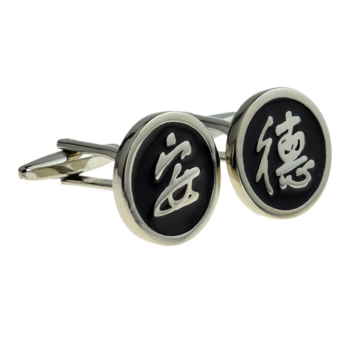 Chinese Characters Cufflinks | Ashton and Finch