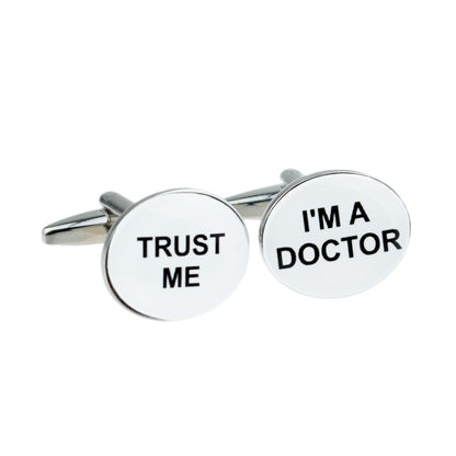 Trust Me I'm A Doctor Cufflinks | Ashton and Finch