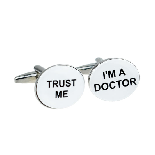 Trust Me I'm A Doctor Cufflinks | Ashton and Finch