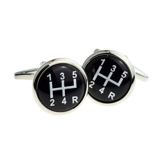 Car Gear Stick Cufflinks | Ashton and Finch
