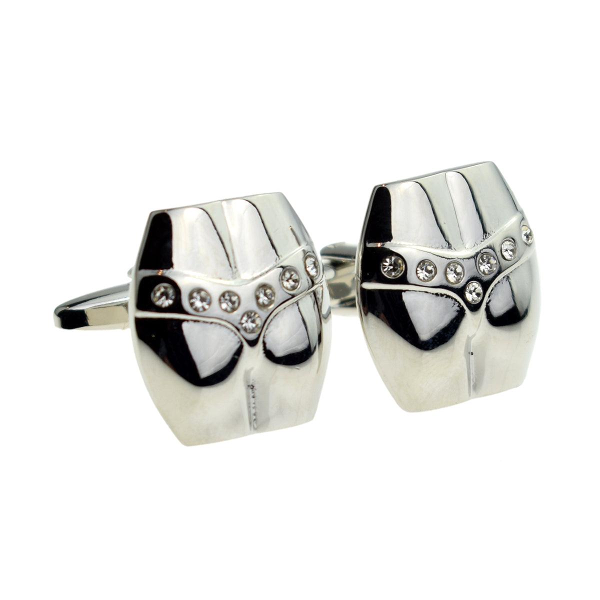 Crystal Thong Bikini Cufflinks | Ashton and Finch