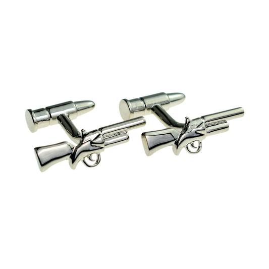 Shotgun & Bullet Cartridge Cufflinks | Ashton and Finch