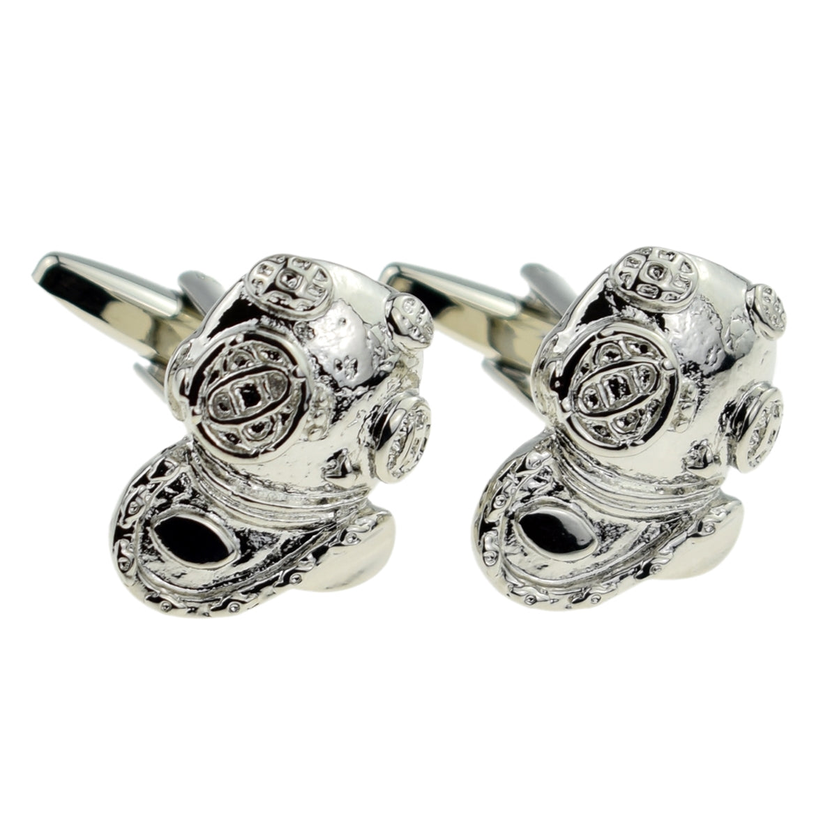 Deep Sea Divers Helmet Cufflinks | Ashton and Finch
