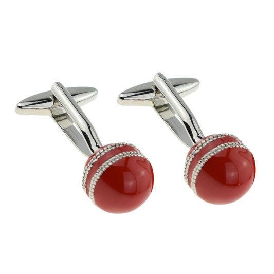 Cricket Ball Sport Cufflinks | Ashton and Finch