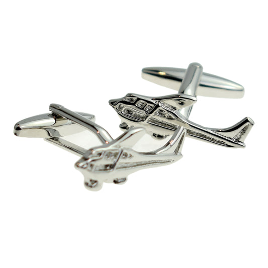 Cessna Aircraft Aeroplane Pilots Cufflinks | Ashton and Finch