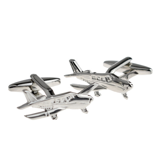 Piper Archer Aircraft  Aeroplane Pilots Cufflinks | Ashton and Finch