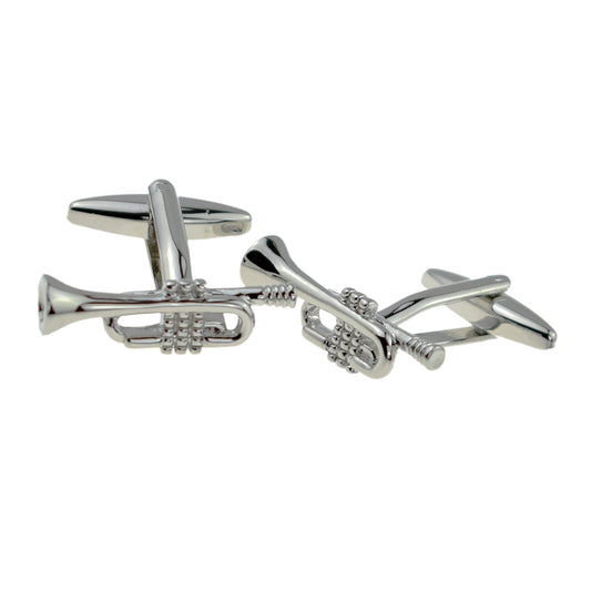 Trumpet Music Instrument Cufflinks | Ashton and Finch