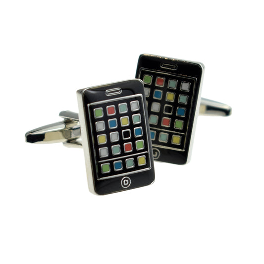 Smart Phone Cufflinks | Ashton and Finch