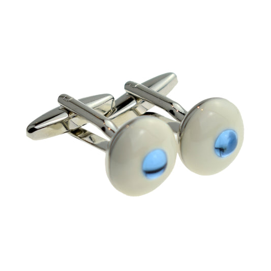 Blue Eyes Eyeball Cufflinks | Ashton and Finch