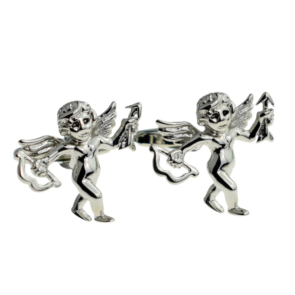 Love & Romance, Cupid with Bow Wedding Cufflinks | Ashton and Finch