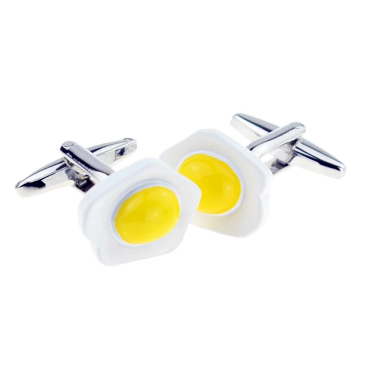 Chicken themes Pair Fried Eggs Cufflinks | Ashton and Finch