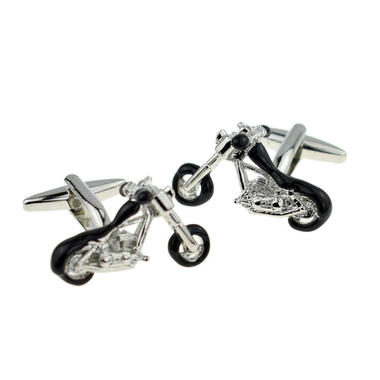 Chopper Motorbike Bikers Cufflnks | Ashton and Finch