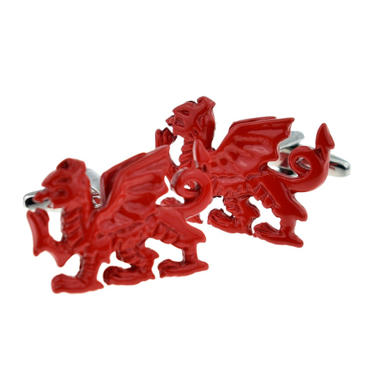 Wales Red Welsh Dragon Cufflinks | Ashton and Finch