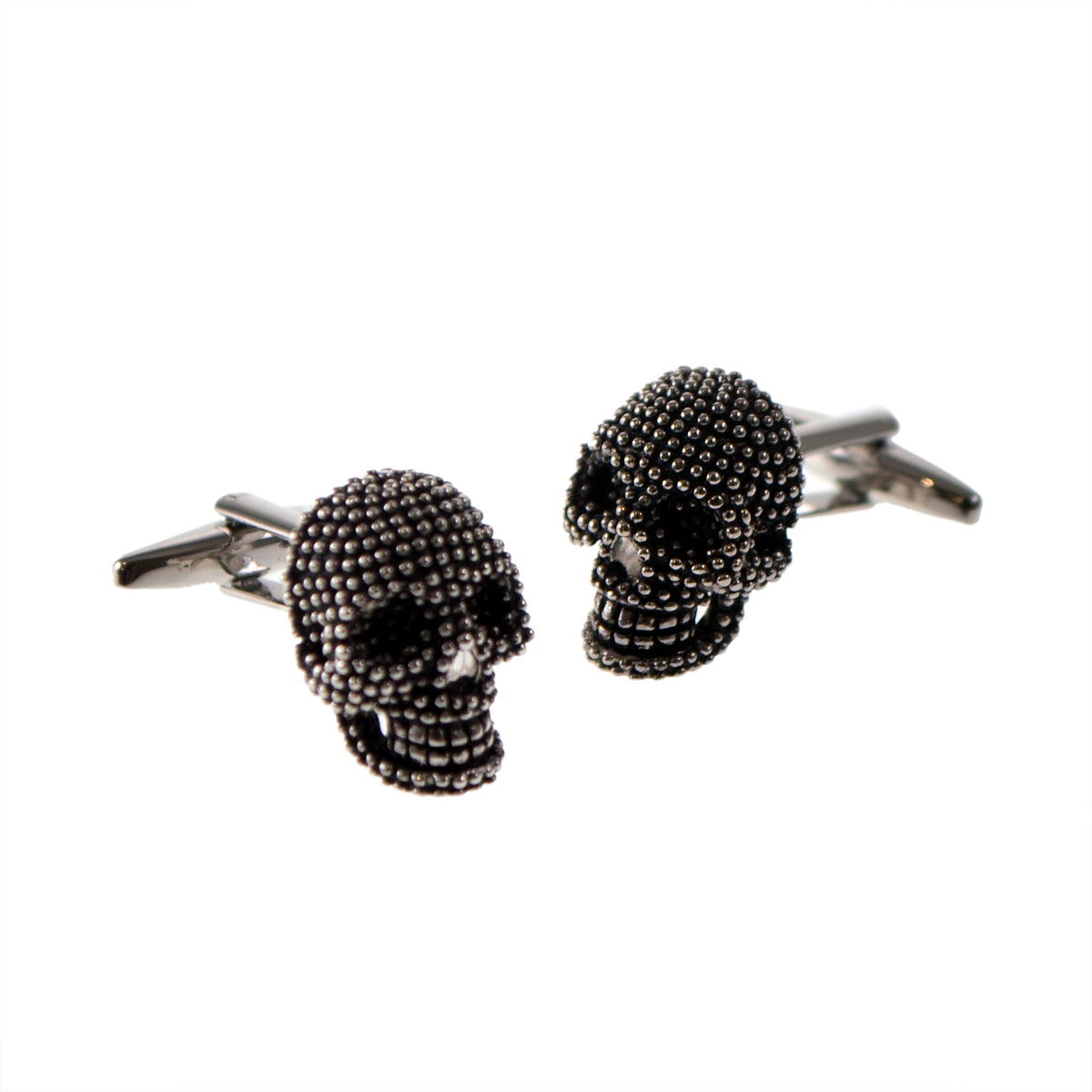 Studded Design 3D Skull Cufflinks | Ashton and Finch