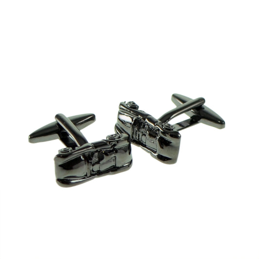 Gunmetal Classic Open Topped Sports Car Cufflinks | Ashton and Finch
