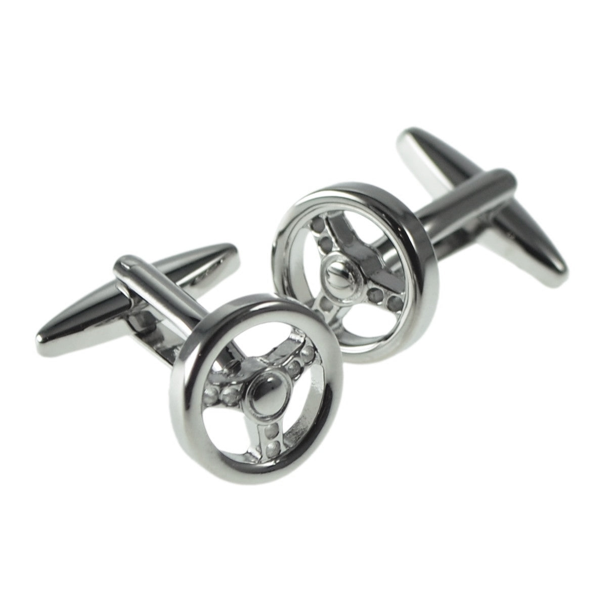 Sports Steering Wheel Cufflinks | Ashton and Finch