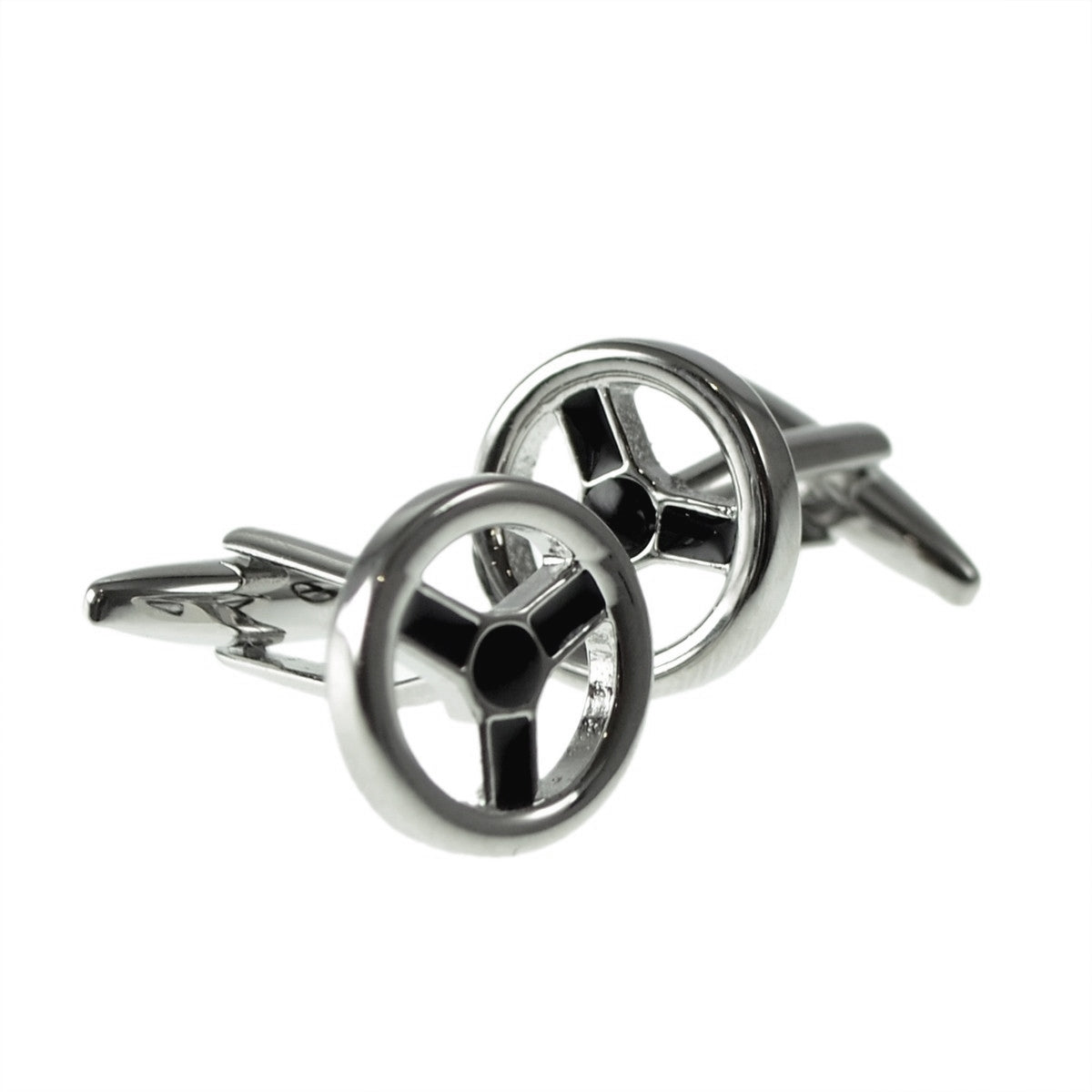 Car Steering Wheel Cufflinks | Ashton and Finch