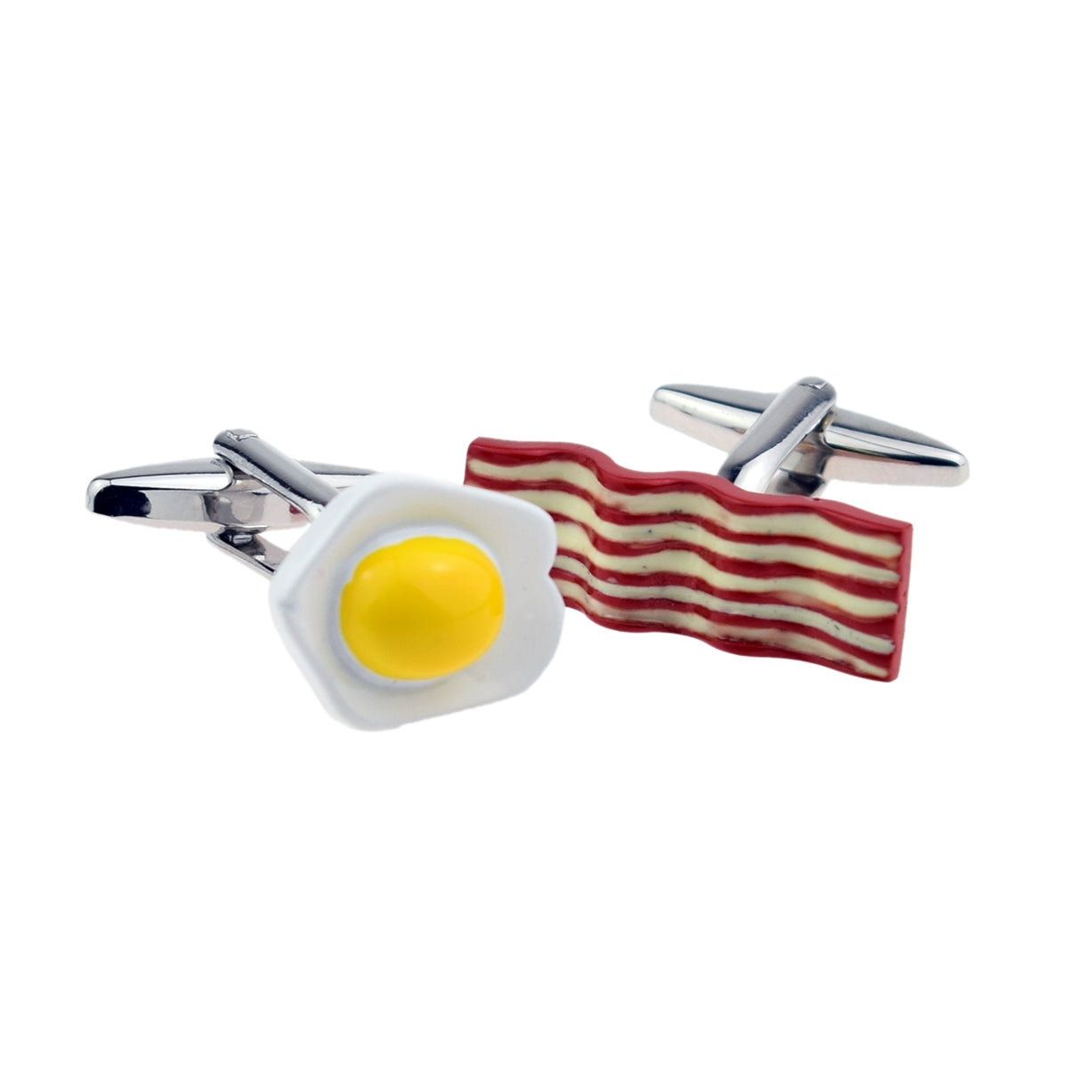 Big Breakfast Fried Egg & Bacon Cufflinks | Ashton and Finch