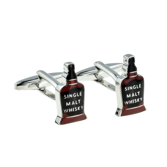 Whisky Bottle Design Cufflinks | Ashton and Finch