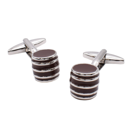 Beer or Whisky Barrel Cufflinks | Ashton and Finch
