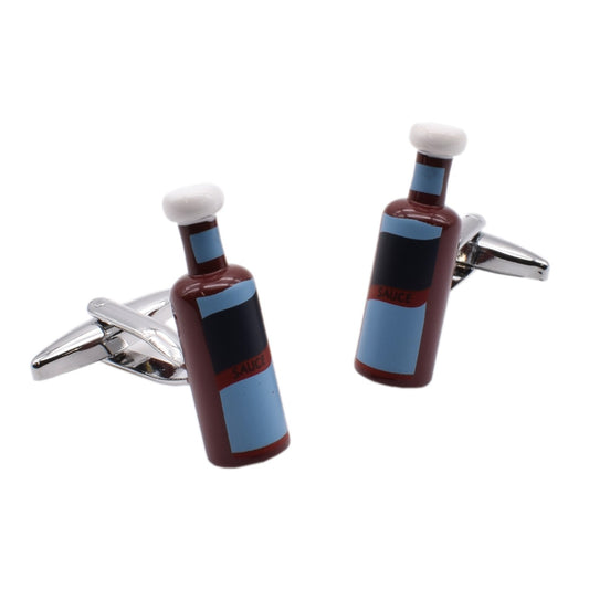 Brown Sauce Bottle Cufflinks | Ashton and Finch