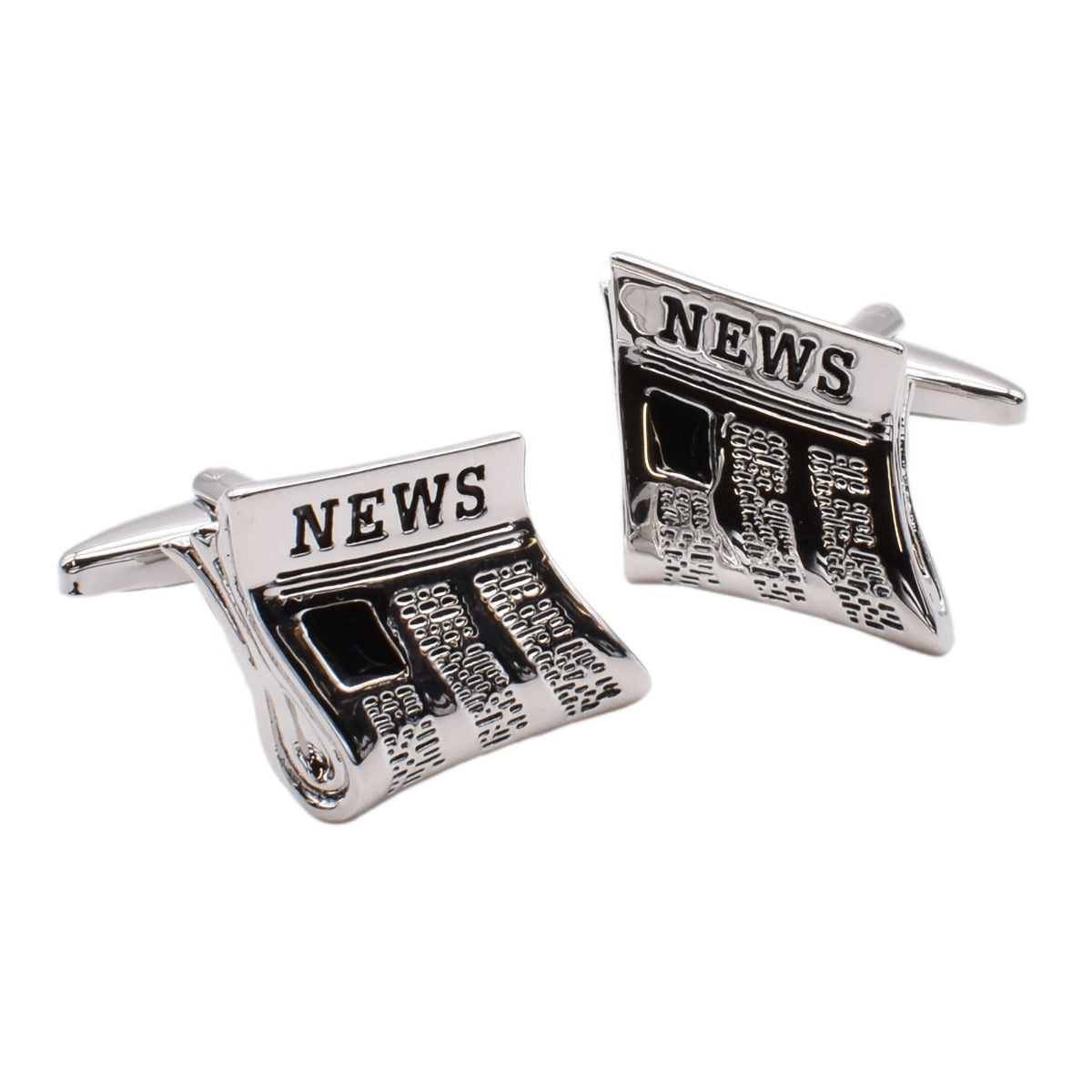 Newspaper Cufflinks | Ashton and Finch