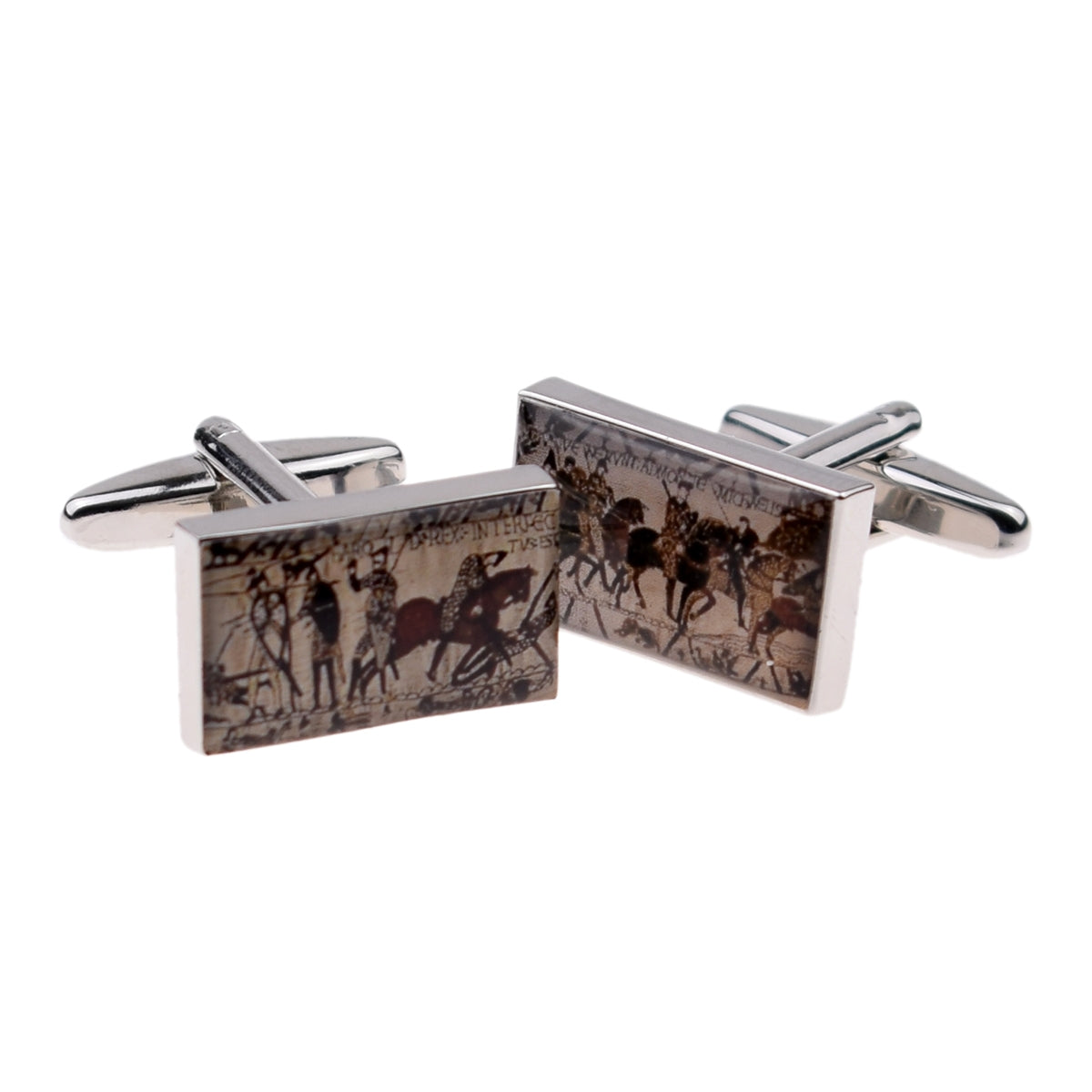 Deluxe Bayeux Tapestry Cufflinks | Ashton and Finch