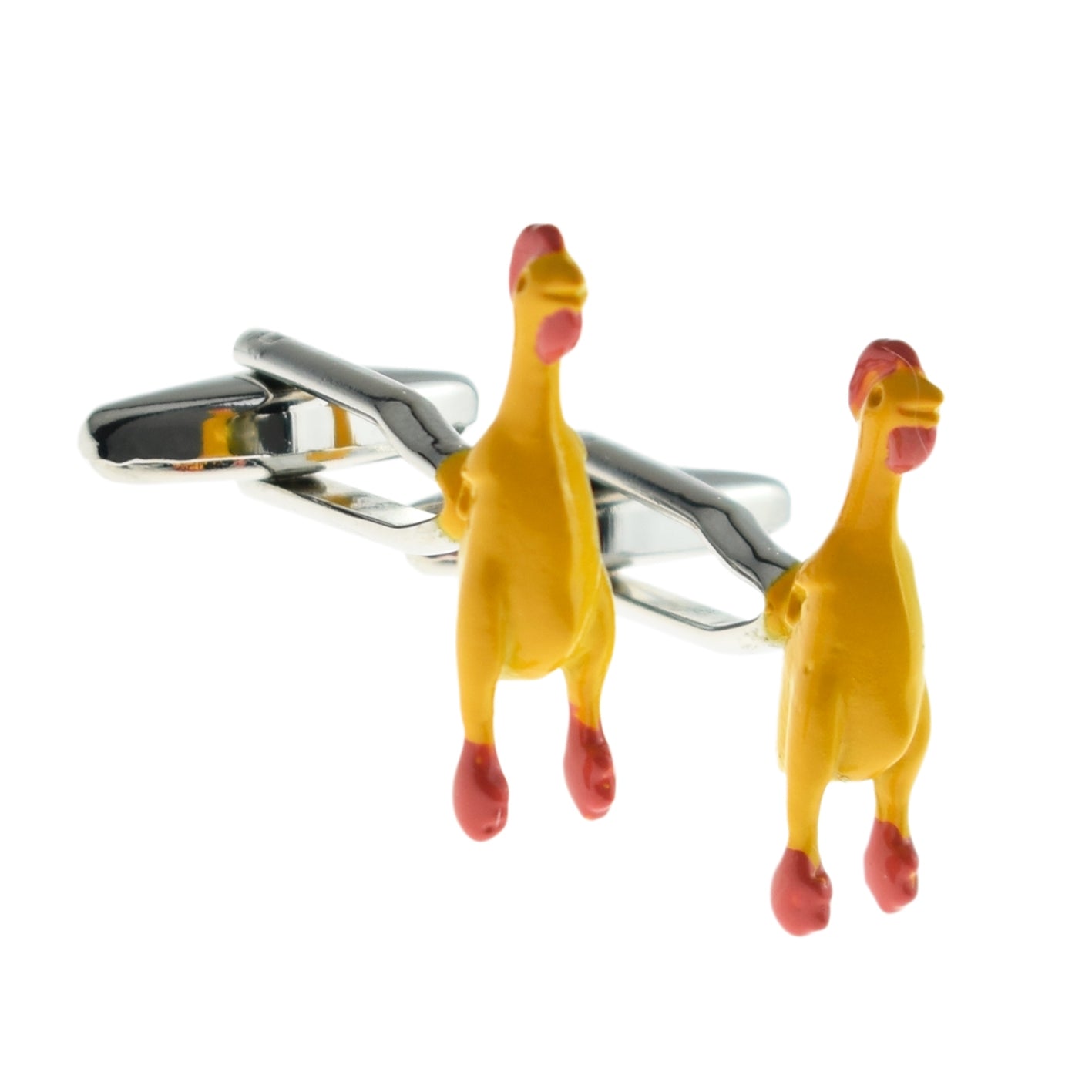 Rubber Chicken Design Cufflinks | Ashton and Finch
