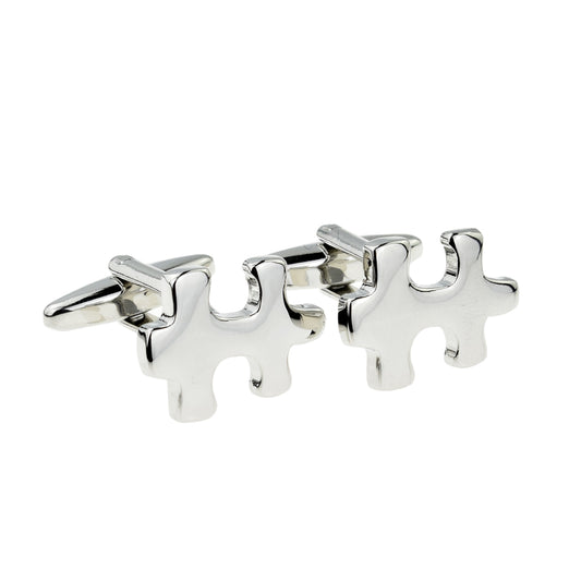 New Style Jigsaw Pieces Cufflinks | Ashton and Finch