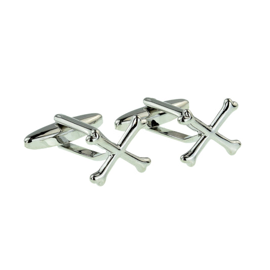 Crossbones Design Cufflinks | Ashton and Finch