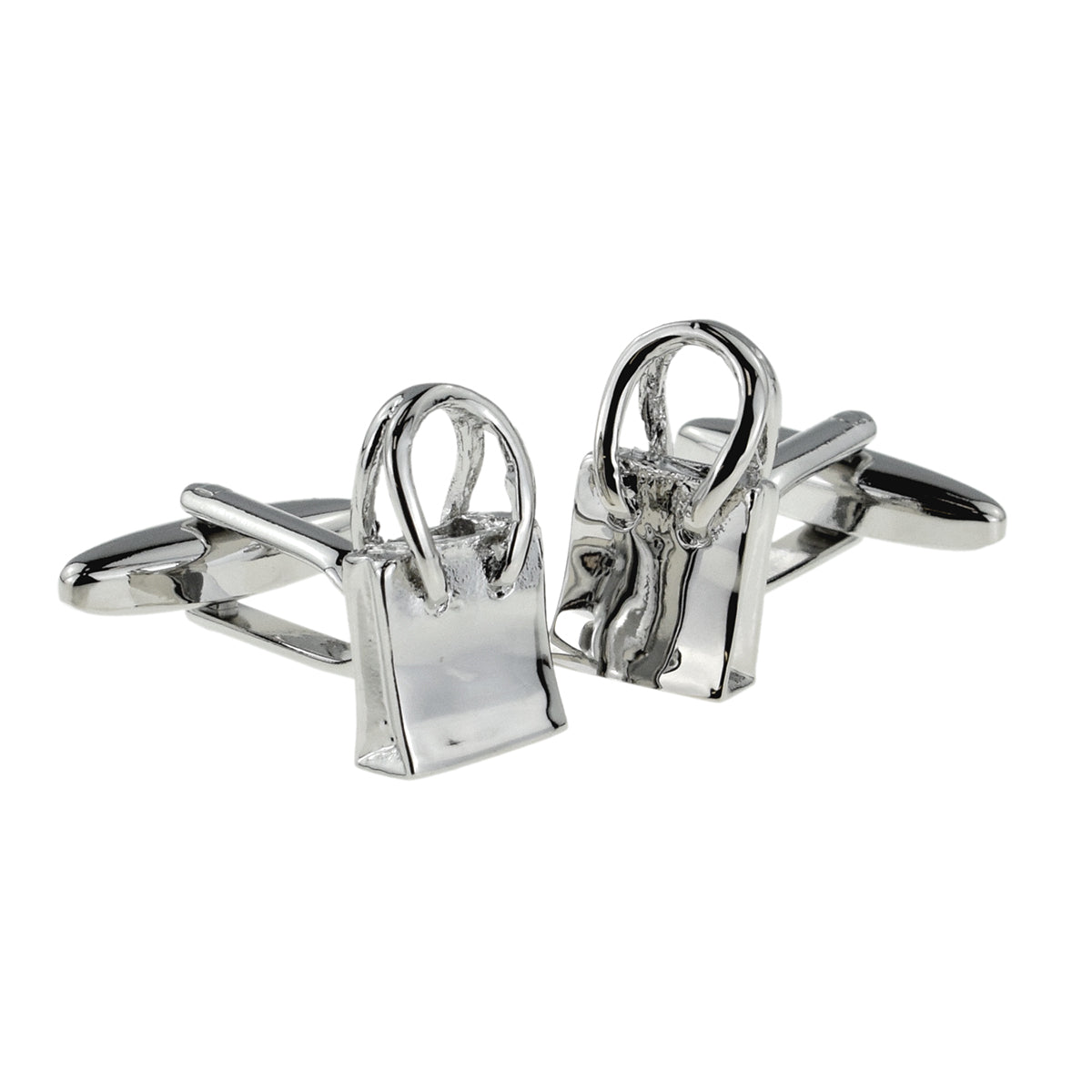 Shopping Bag Design Cufflinks | Ashton and Finch