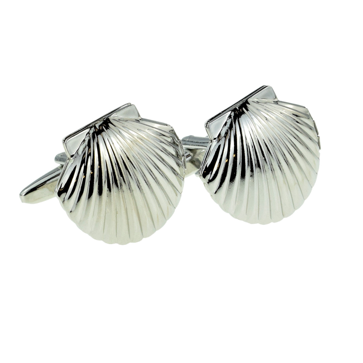 Cockle Shell Cufflinks | Ashton and Finch