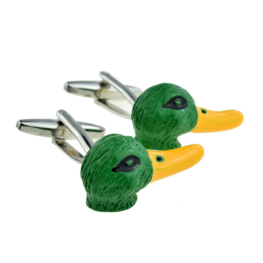 Long Billed Duck Design Cufflinks | Ashton and Finch