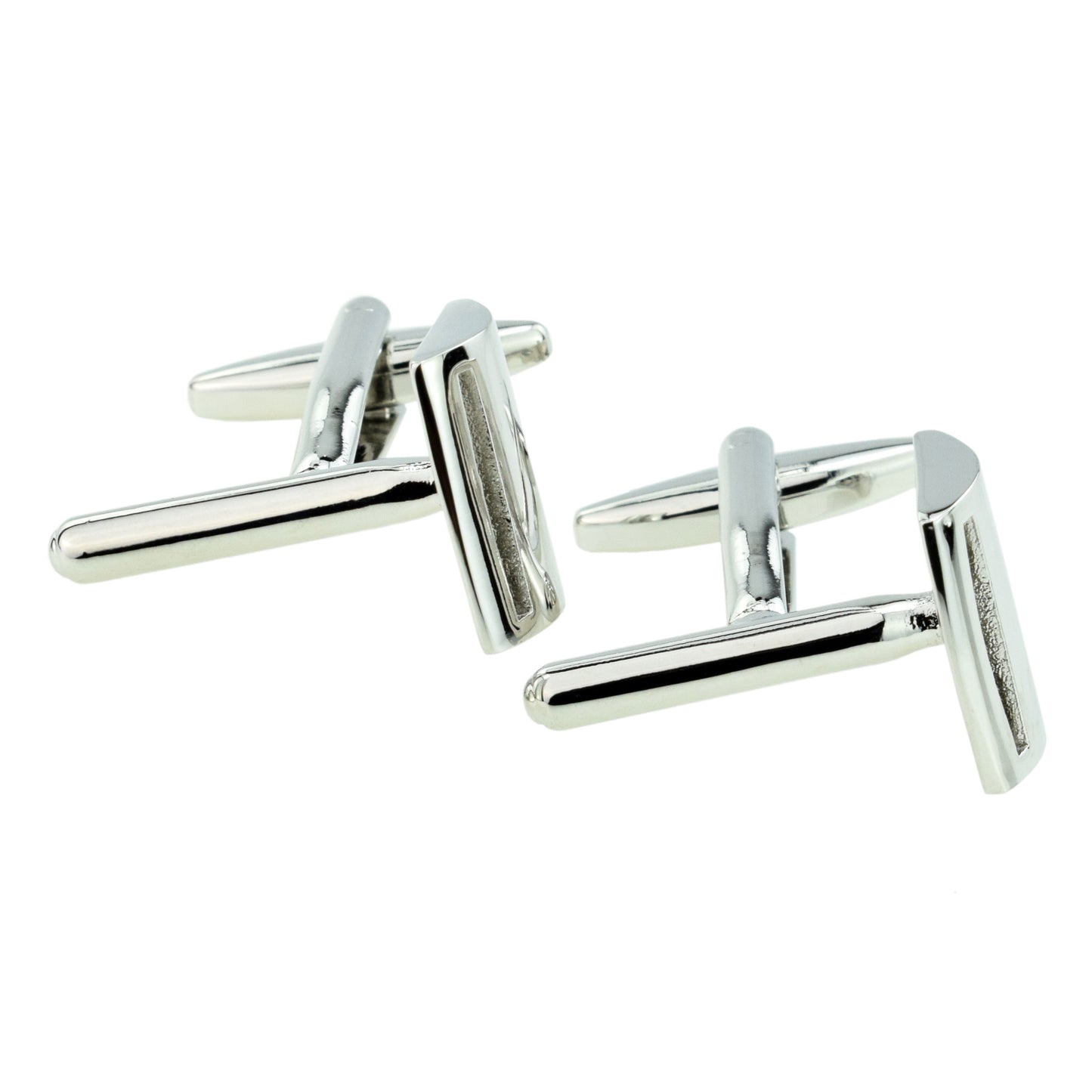 Retro Style Safety Razor Design Cufflinks | Ashton and Finch