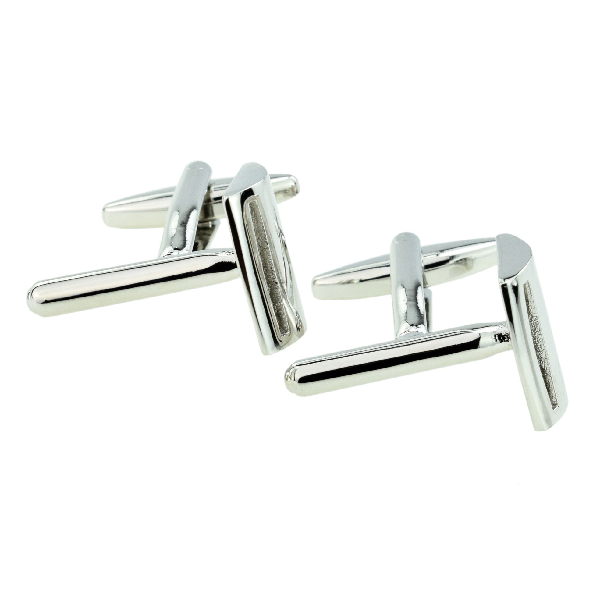 Retro Style Safety Razor Design Cufflinks | Ashton and Finch