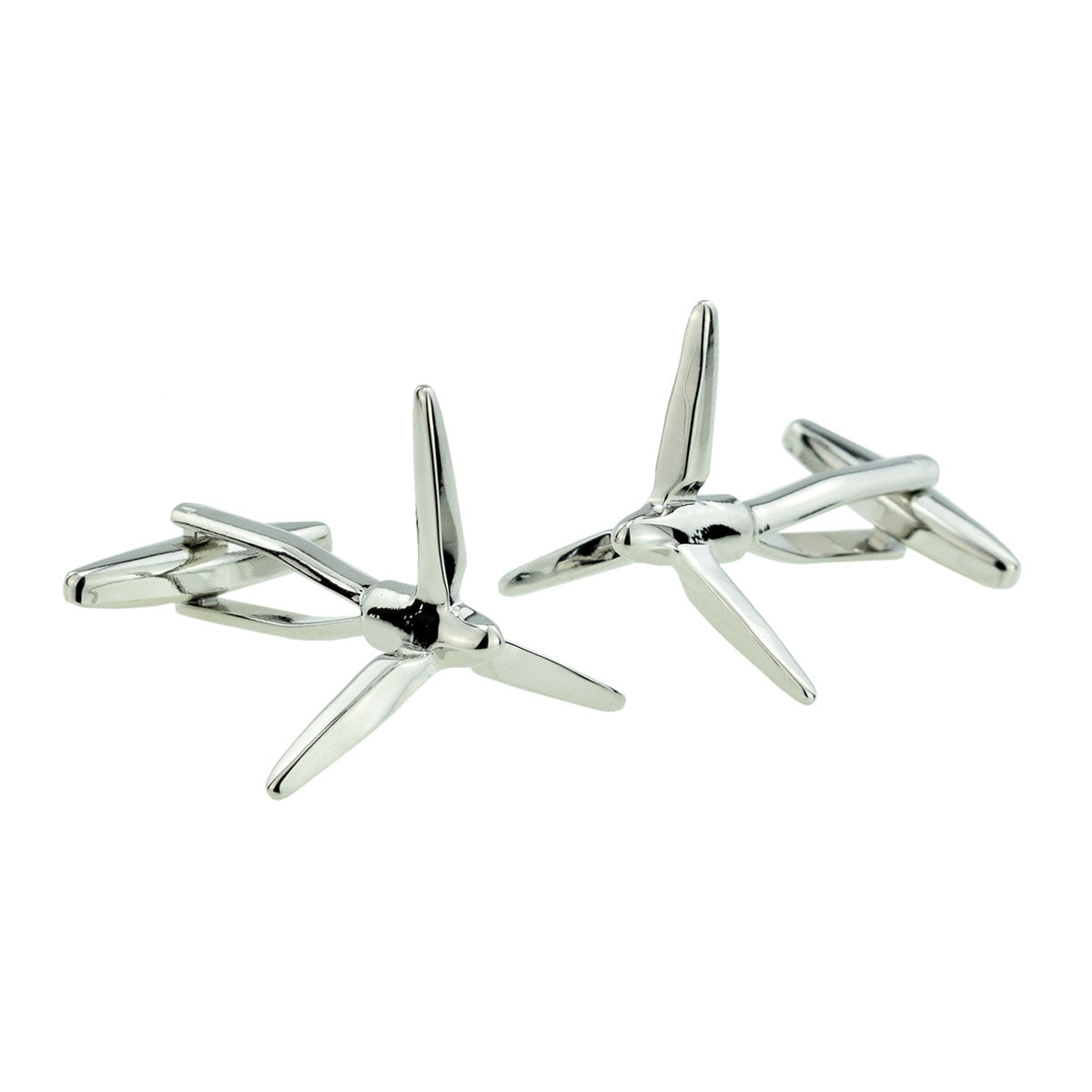 Wind Turbine Design Cufflinks | Ashton and Finch