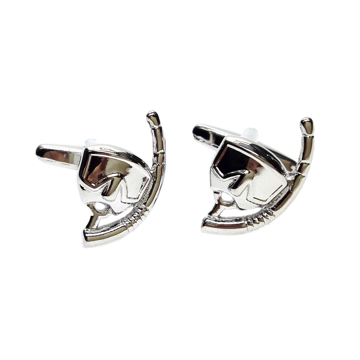 Scuba Diver Mask & Snorkel Cufflinks | Ashton and Finch